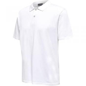 Hummel Poloshirt Weiß Regular Fit für Herren