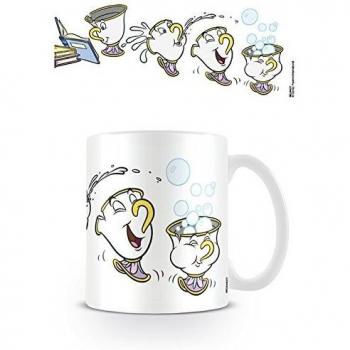 Taza de cerámica La Bella y la Bestia Chip Juguetón