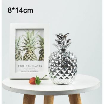 Ceramic Pineapple Ornament Container