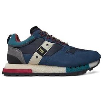Men's Blue Polyethylene Sneakers