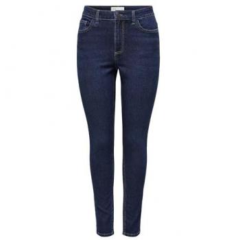 JDY Jeans im Skinny Fit Dunkelblau