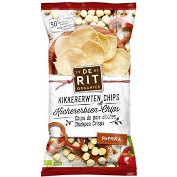 Kichererbsen-Chips Paprika, Bio, Beutel 75g
