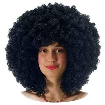 Afro Clown con colore nero