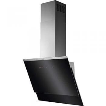 AEG DVE5671HG Campana extractora decorativa 60 cm, 3 niveles de potencia + intensiva, Función Brisa, Táctil, Potencia intensiva 700 m3/h, 54 dB