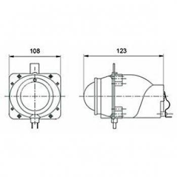 Faro Poliepsoidal Delantero V Parts 6956