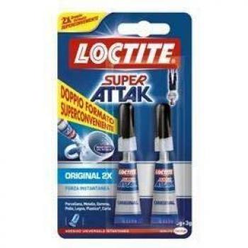 Collante Loctite 1333823 SUPER ATTAK Trasparente Trasparente