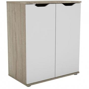 Aparador de Diseño Moderno con 2 Puertas Abatibles