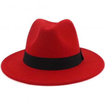 Imitation Woolen Fedora for Women