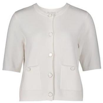 Strickjacke BETTY & CO Damen – Knopfleisten-Cardigan, Farbe Rohweiß