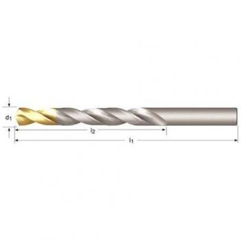 Broca de acero rápido 4.8 mm con recubrimiento de titanio
