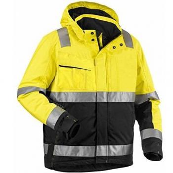 Chaqueta de Trabajo BLAKLADER WinterGuard 4870 S Amarillo Fluorescente y Negro