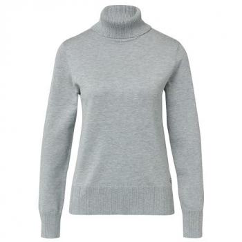 S.OLIVER Black Label Casual Rollkragen-Strickpullover – Unifarben, Slim Fit, Taillenbedeckt, Größe 48