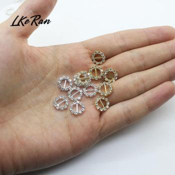 Mini Rhinestone Buckles for Ribbon and Shoe Belts