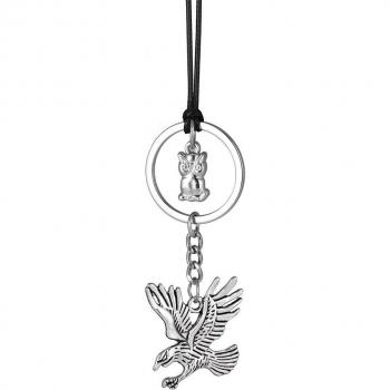 Owl-Eagle Mirror Hanging Ornament