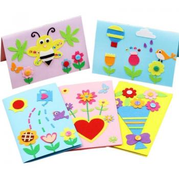 5pcs/set DIY Felt Stickers for Kids