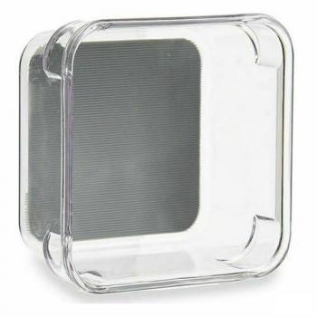 Contenitori Per Cassetti Kinvara Grigio Trasparente Silicone Plastica Tpr Plastica Riciclata 9,3 X 4,5 X 9,3 Cm (24 Unità)