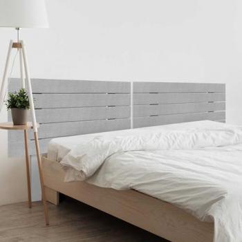 Cama Aqualine Cabecero Azul 110 cm – Elegancia en Tela