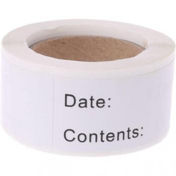 125pcs Kitchen Food Storage Labels