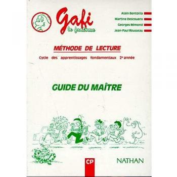 Méthode de lecture. Guide du maître. CP (Gafi Materiel Accomp)