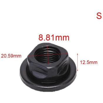 Folding Bike Hub Nut Screw
