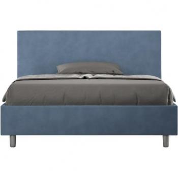 Adele Contenedor para Cama Azul 140x210 en Microfibra