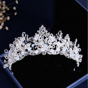 Bijoux nuptiaux en cristal avec perles africaines