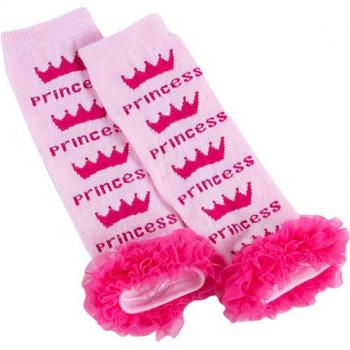 Chiffon Ruffle Leg Warmers for Newborn Girls