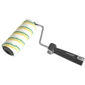 Nespoli Farbroller Yellow‑Green RollMatic – 18 cm, 4 mm mit Antihaftbeschichtung