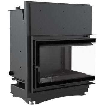 12 kW Ø 200 Black Water Heating Fireplace KRATKI ZUZIA DECO Right