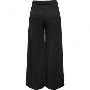 JDY Tanja Life Black Wide-Leg Trousers
