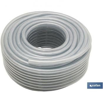 Manguera Reforzada Cofan 25×33 mm – Transparente y Resistente