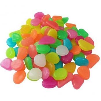 200 Pcs Luminous Stones for Party and Garden