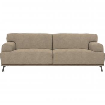 3-Sitzer FURNINOVA Rocco grau (taupe) B/H/T: 226 cm x 78 cm x 90 cm