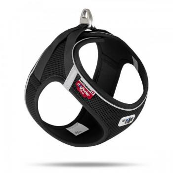 Air‑Mesh hundvesta Curli med magnet, svart 2XS
