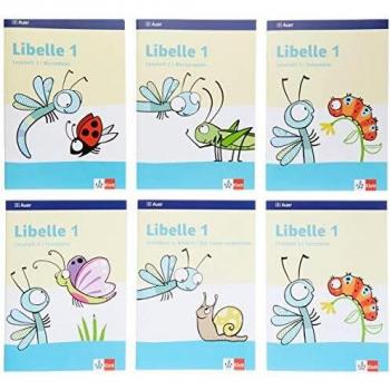 Libelle 1: Lesehefte Paket, 5-teilig: Schreiben zu Bildern + Lesehefte Klasse 1