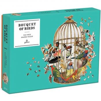 BOUQUET OF BIRDS 750 PIECE PUZZLE