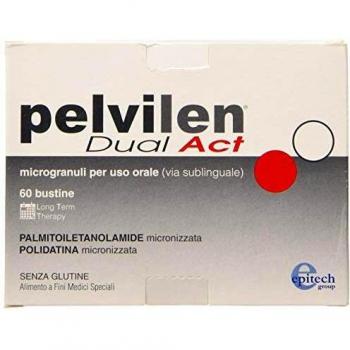 Pelvilen Dual Act Integratore Antinfiammatorio Area Pelvica 60 Bustine