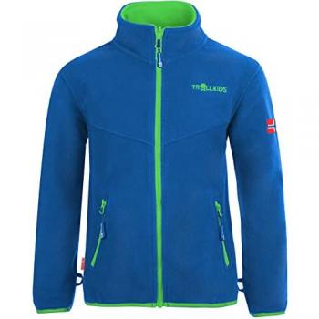 Trollkids Giacca Oppdal XT Verde Vivo Medio 128 cm (Versione Junior)