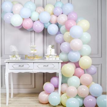 Partydeko‑Pastell‑Mix: 100 Luftballons, 10 Farbtöne