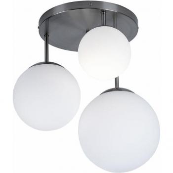 Plafonnier en verre scintillant, ensemble LED RVB contrôlable par télécommande
