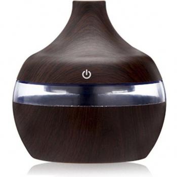 Dispositif de brume aromatique en bois