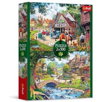 Trefl Puzzle Idyllisches Leben, 599 Teile