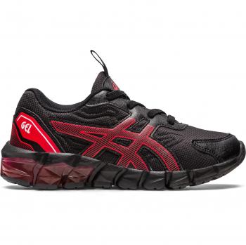 Asics Quantum 90 Iii Junior – Couleurs noir et rouge, 34,5