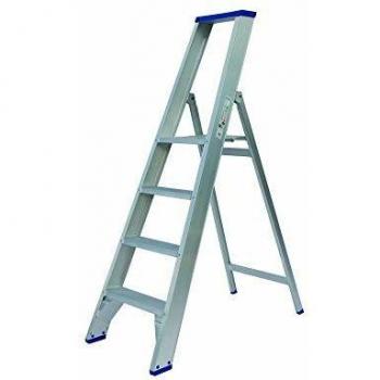 Echelle mobile en alliage d'aluminium 1,8m 4 échelons