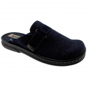 Pantoletto di Lana Blu 754
