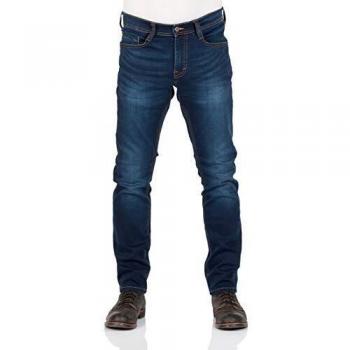 MUSTANG Herren Jeans Real X Oregon Tapered K Stretchhose Sweathose Blau