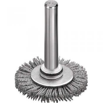 Brosse Circulaire Micro‑Abrasive SiC 320, Ø 30 × 6 mm – Lessmann