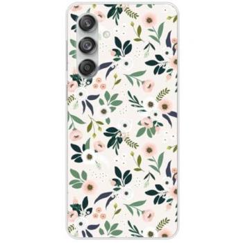 Coque Flexible en Silicone avec Motif Floral – Galaxy M55 5G