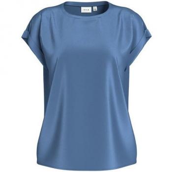 VILA VIEllette Camiseta Color Zafiro