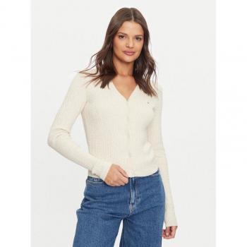 Tommy Jeans Slim Fit Strickjacke für Damen